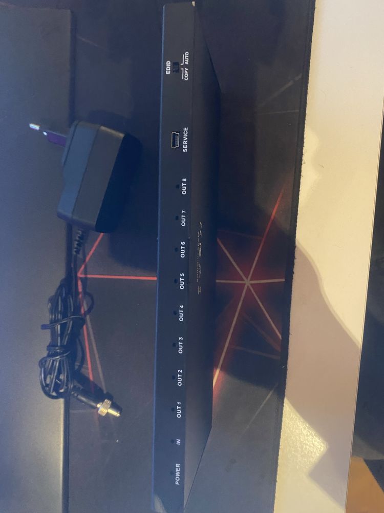 Splitter(rozdzielacz) HDMI 1x8 ultra HD