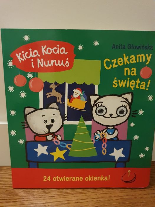 Kicia Kocia zestaw świateczny Nowe Czekamy na świeta, Idą święta