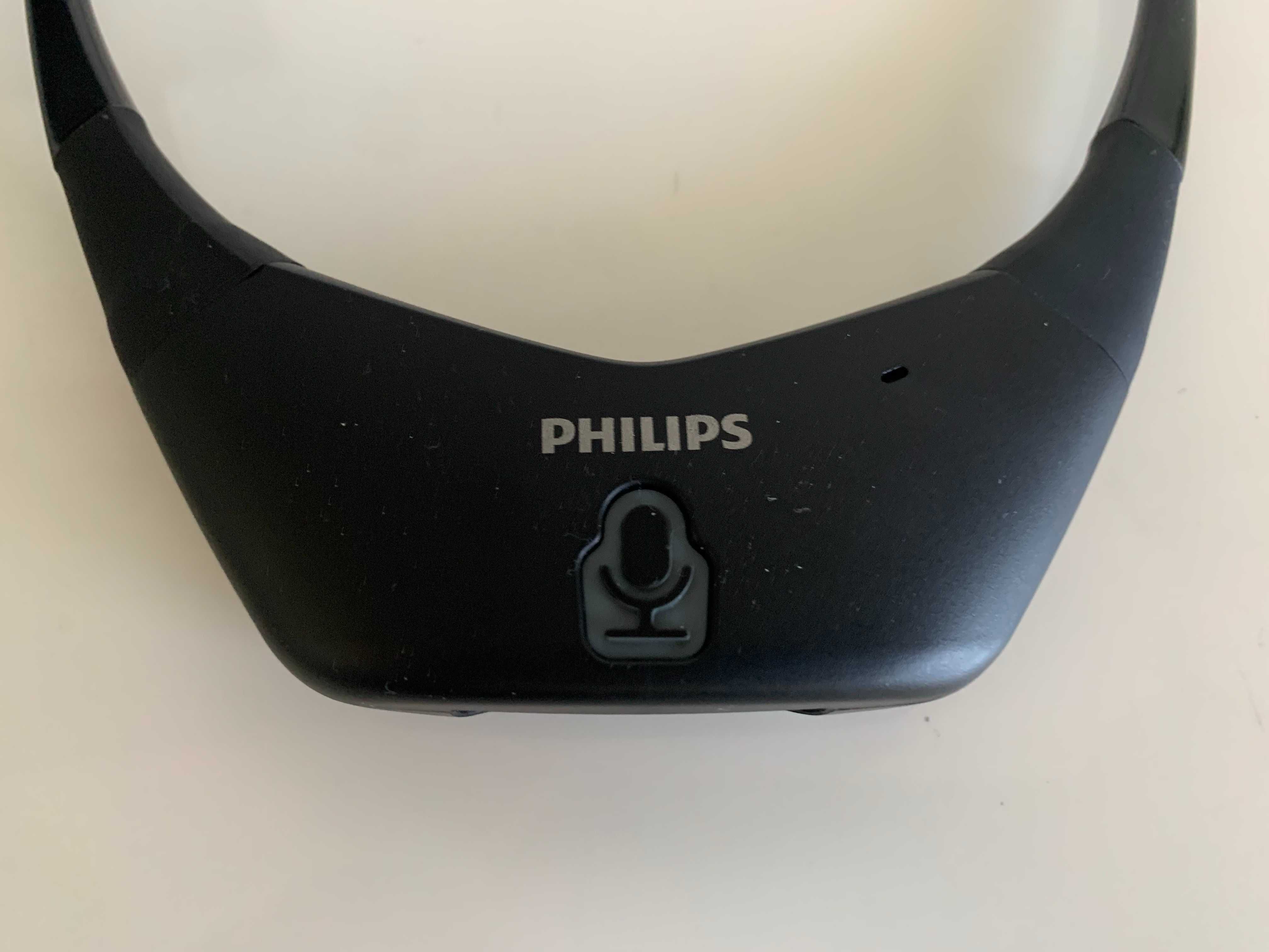 Philips E8005BK/10 słuchawki do TV douszne dla seniora bezprzewodowe