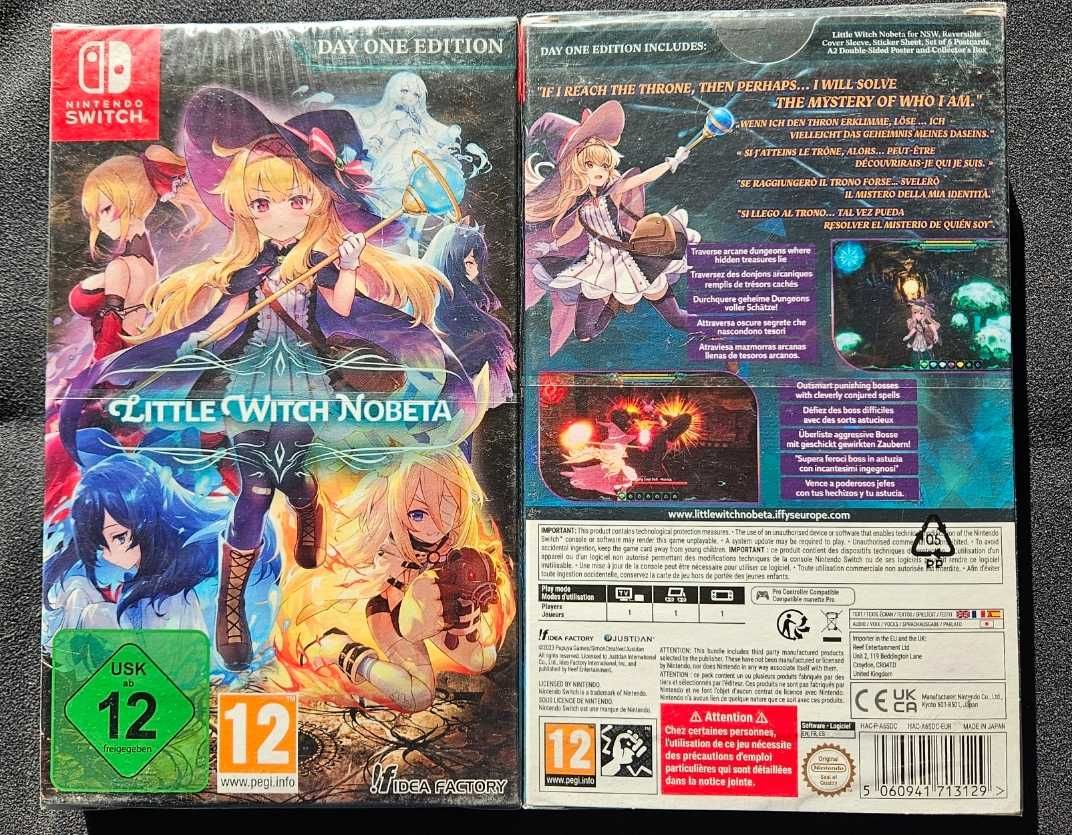 Little Witch Nobeta  SWITCH nowa z wysyłka!