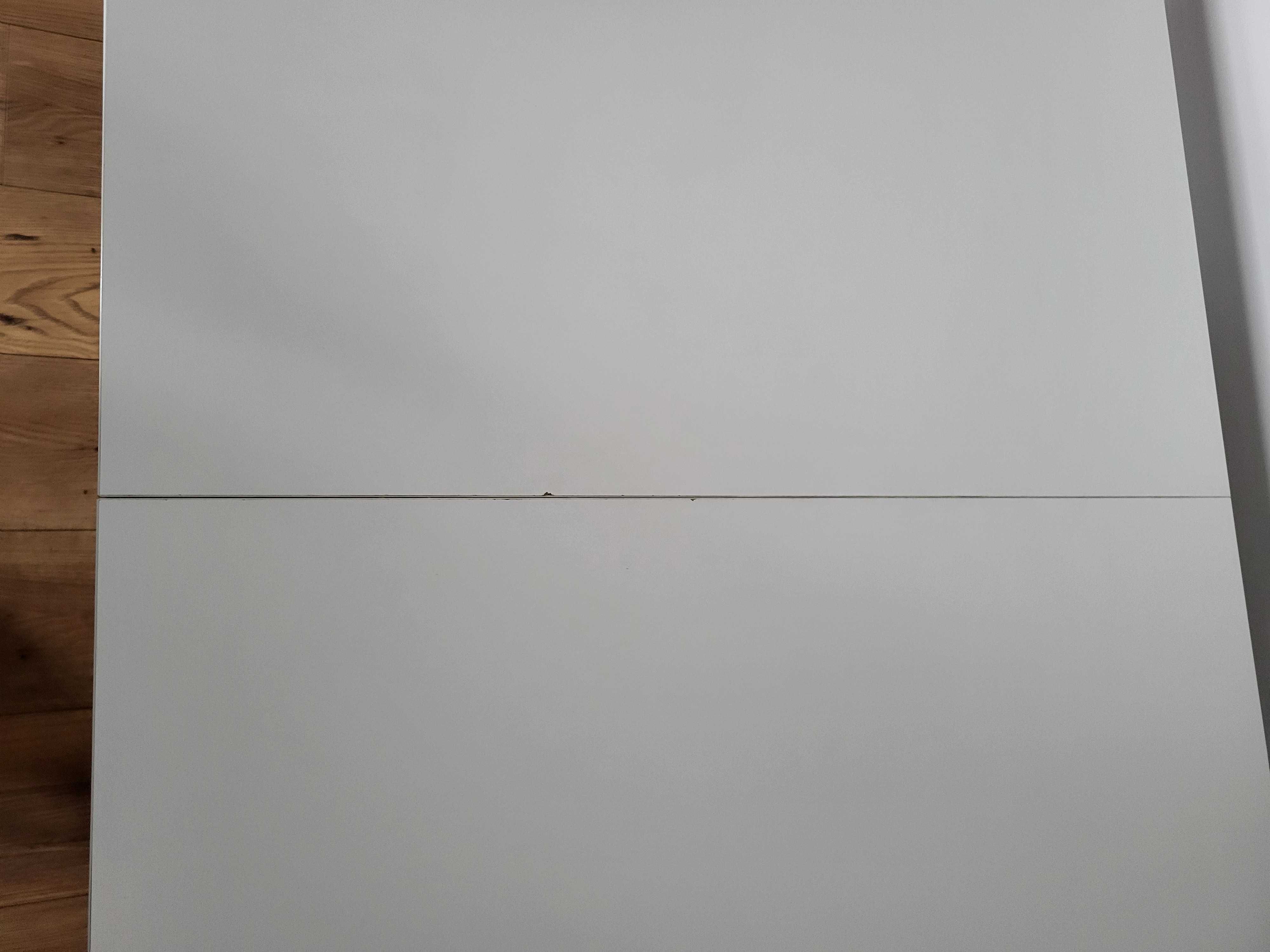 Stół rozkładany BRONX 80x140 / 180cm biały beton, nowoczesny