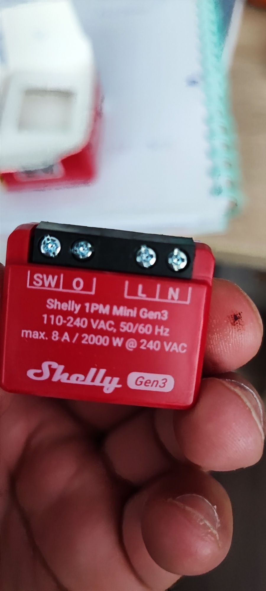 Shelly 1pm mini sterownik
