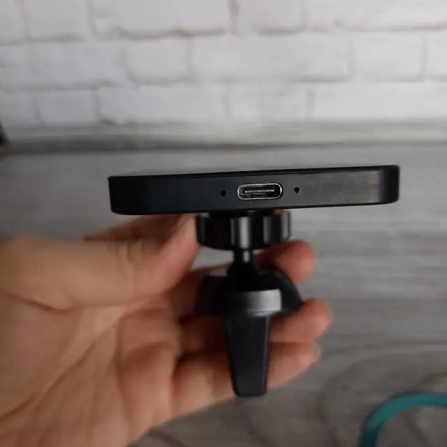 Магнітний Авто тримач MagSafe Car Charger 30W Black для зарядки Iphone