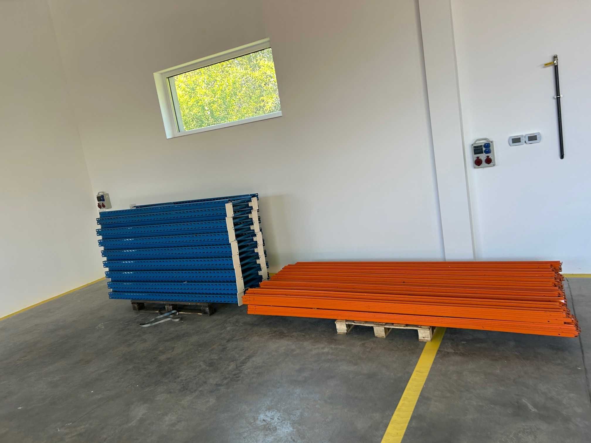 Regały magazynowe STOW rama H200x60cm półkowe do magazynu garażu hali