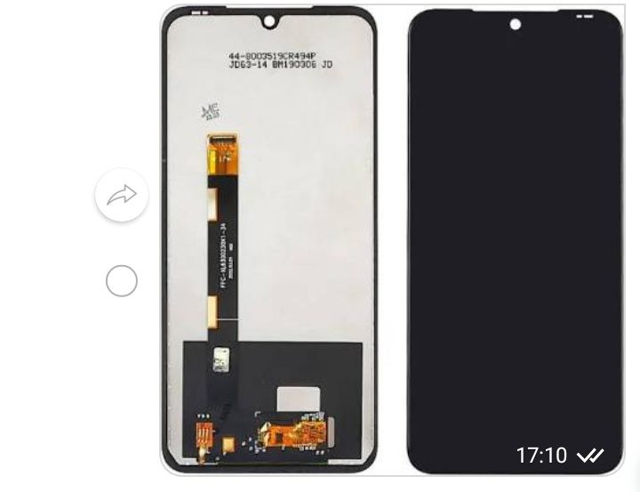 Дисплей для UMIDIGI Bison з чорним тачскріном