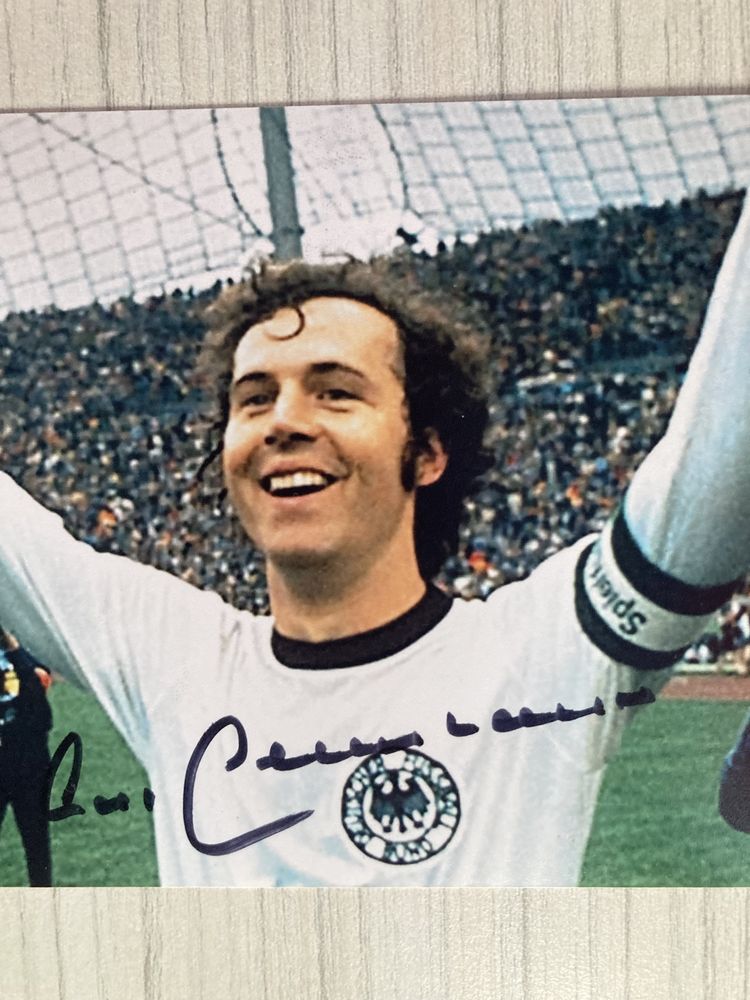 Autograf Beckenbauer