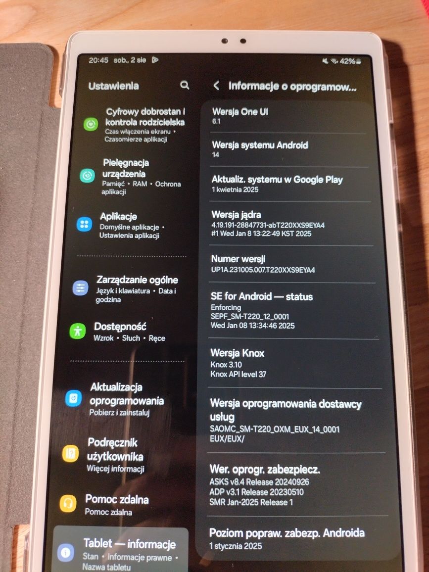 Tablet SAMSUNG Tab A7 Lite SM-T220