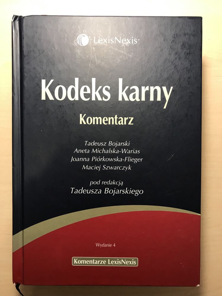 Kodeks karny komentarz - Tadeusz Bojarski