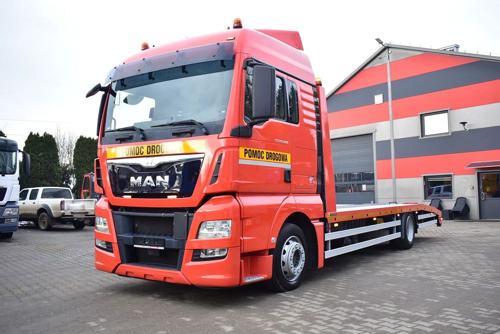 MAN TGX 18.400 4x2LL-U/ Pomoc Drogowa/ Autolaweta/ Najazd 7.80m./ Wciągarka/ Sprowadzony z Niemiec !