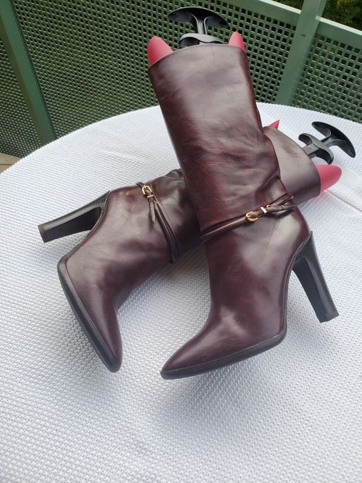 Włoskie kozaki - vintage