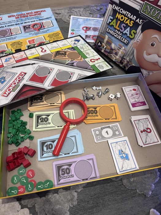 Jogo monopoly notas falsas