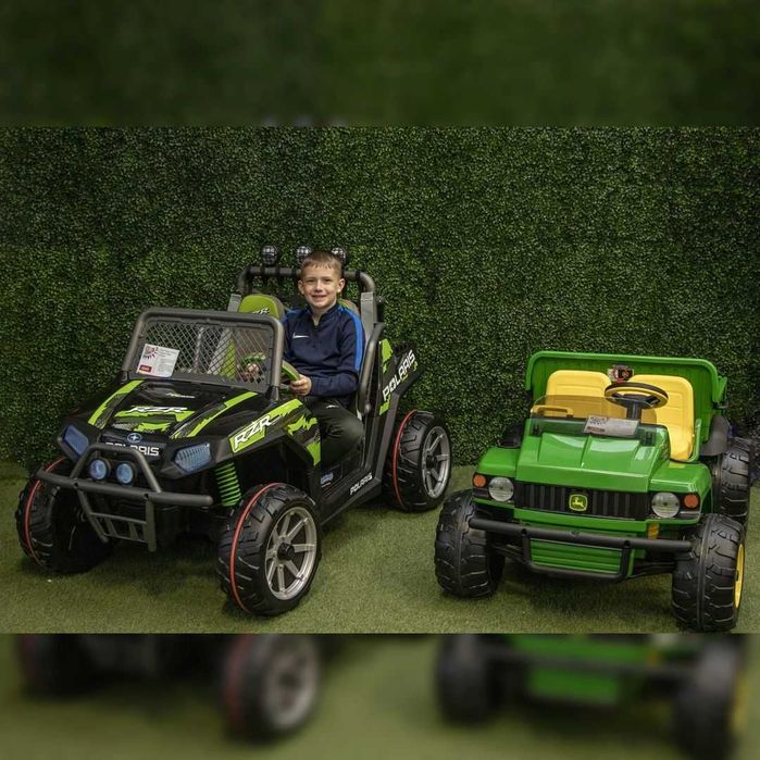 POLARIS RZR 900 GREEN SHADOW Peg Perego autko 24v dla dzieci
