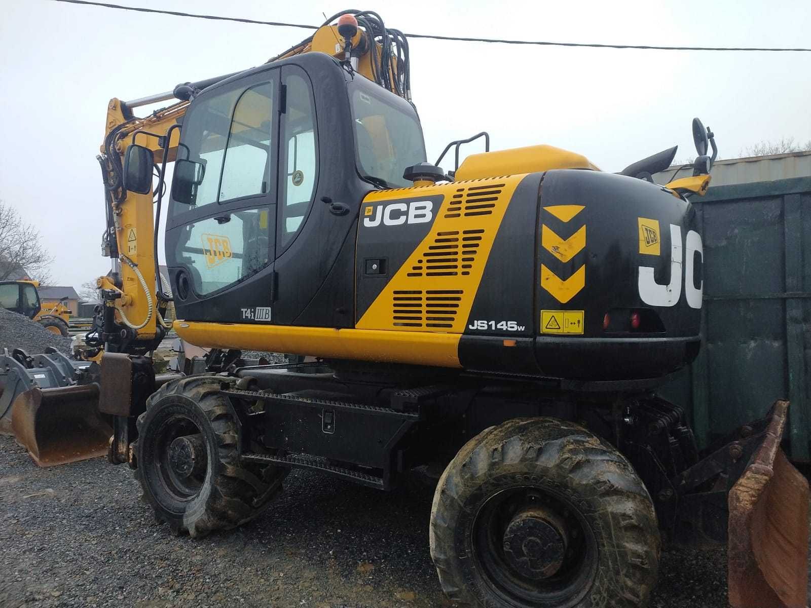 JCB JS145W Koparka Kołowa 2013r.