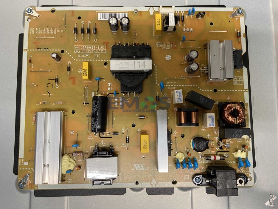 eax695025.02-1.0 eay658956.32 fonte de alimentacao tv led smart lg