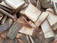 Dąb drewno opałowe gotowe opał obladry zrzyny