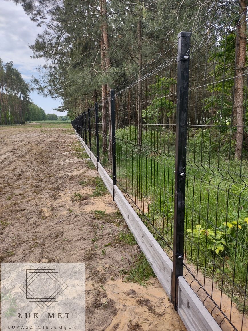 Montaż ogrodzeń panelowych/ z siatki ogrodzeniowej