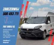 Wypożyczalnia samochodów / Fiat Doblo XL / Hak / FV-23% / Dostawczy.