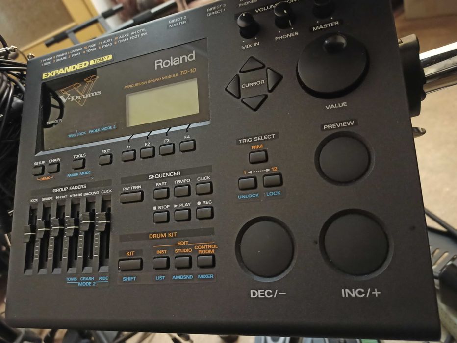 Roland TD-10 Expanded с картой расширения TDW-10