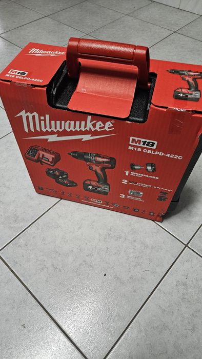 Wiertarka wkrętarka Milwaukee M18 CBLPD-422C Prezent Nowa!