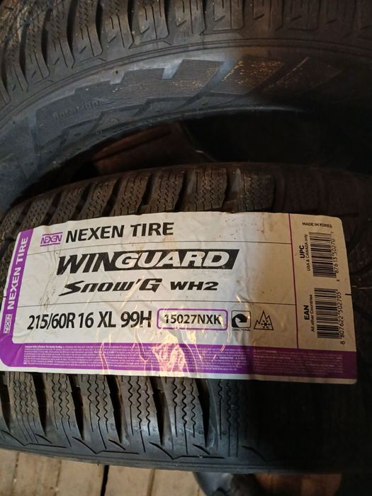 Шини 215/60R16 нові зима