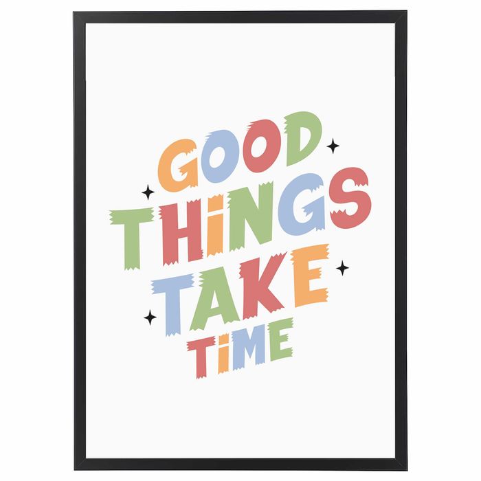 plakat abstrakcja, plakat typografia, plakat napisy na ścianę