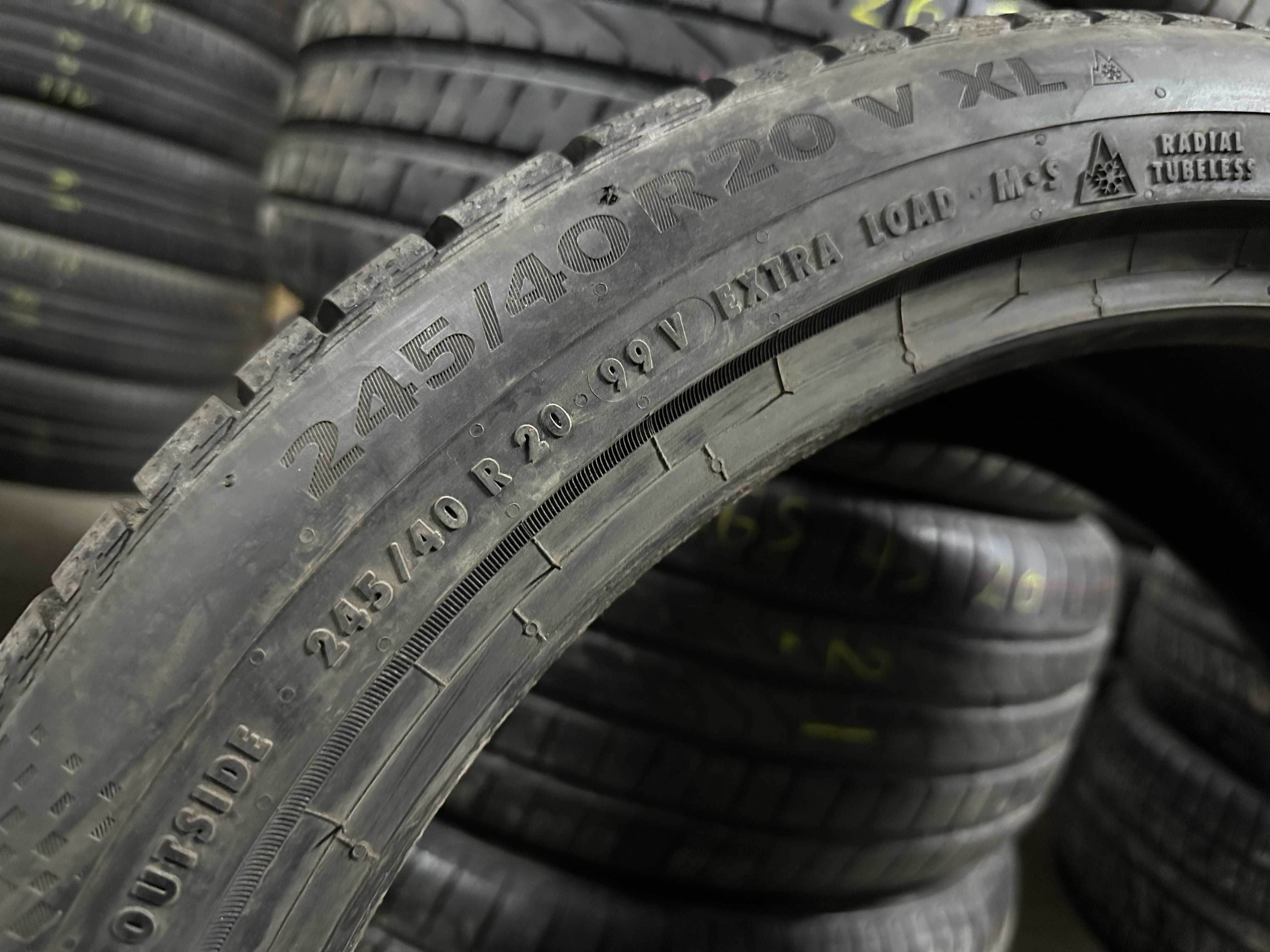 СТАН НОВИХ 245/40R20 V XL Continental Winter TS860S 2023рік 2шт