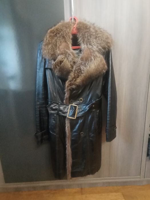 Кожаная дублёнка Valentini