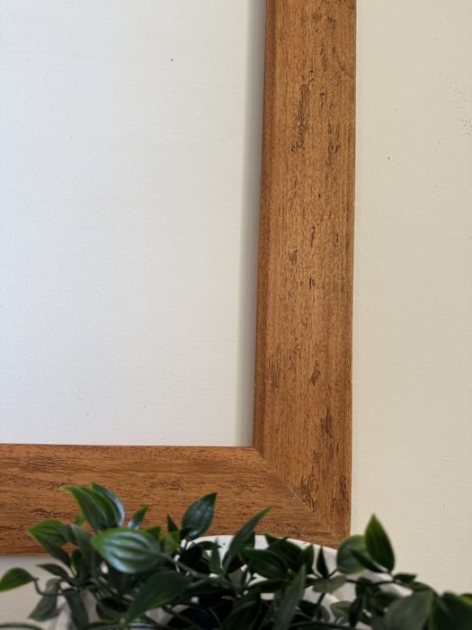 Grande moldura de madeira 112x92cm