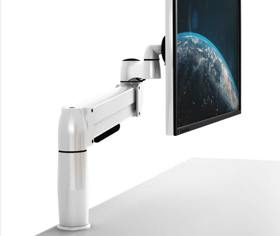 Suporte branco para 1 Monitor de 17" a 32" ( novos em caixa )