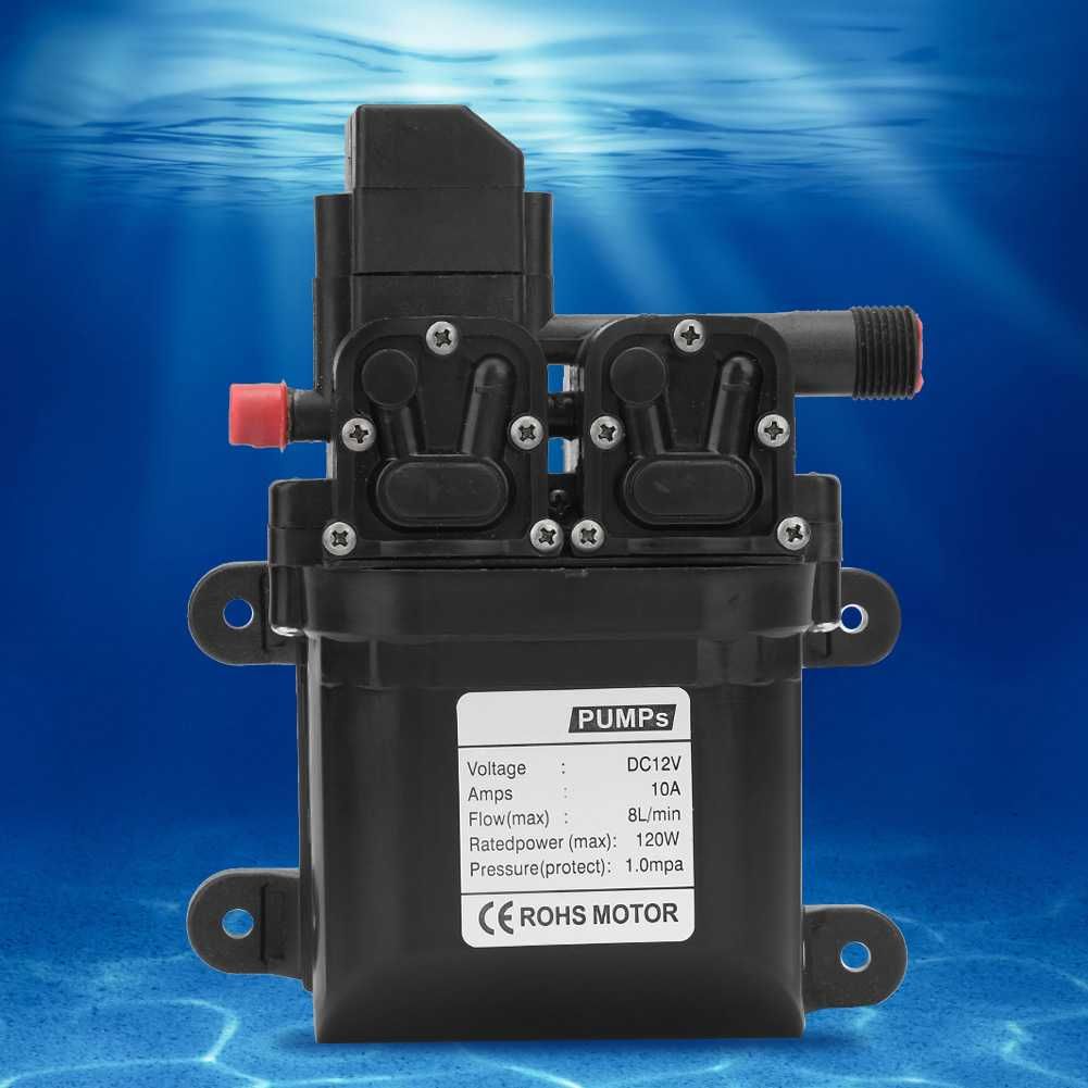 Bomba De Agua De Diafragma De
Alta Pressão  DC 12V, 120W
