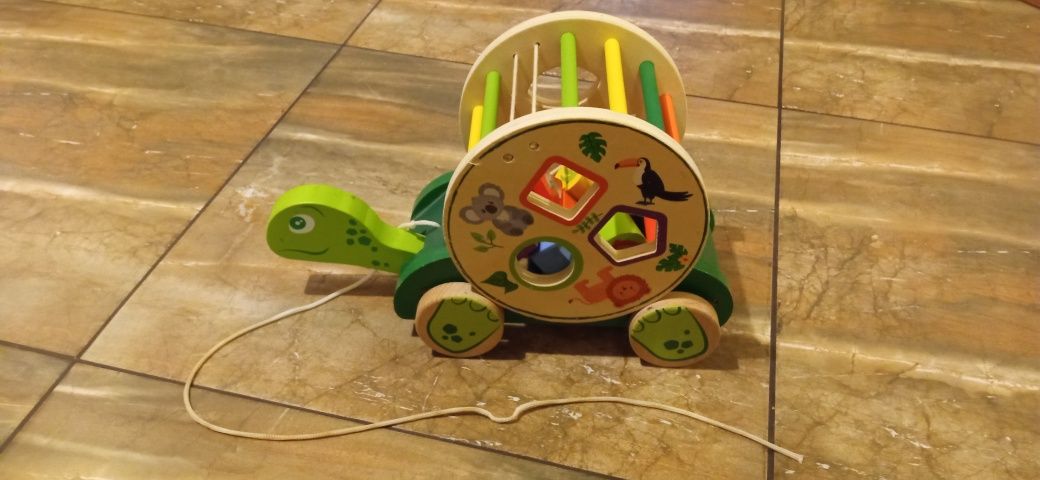 Żółw drewniany sorter Lidl Playtive