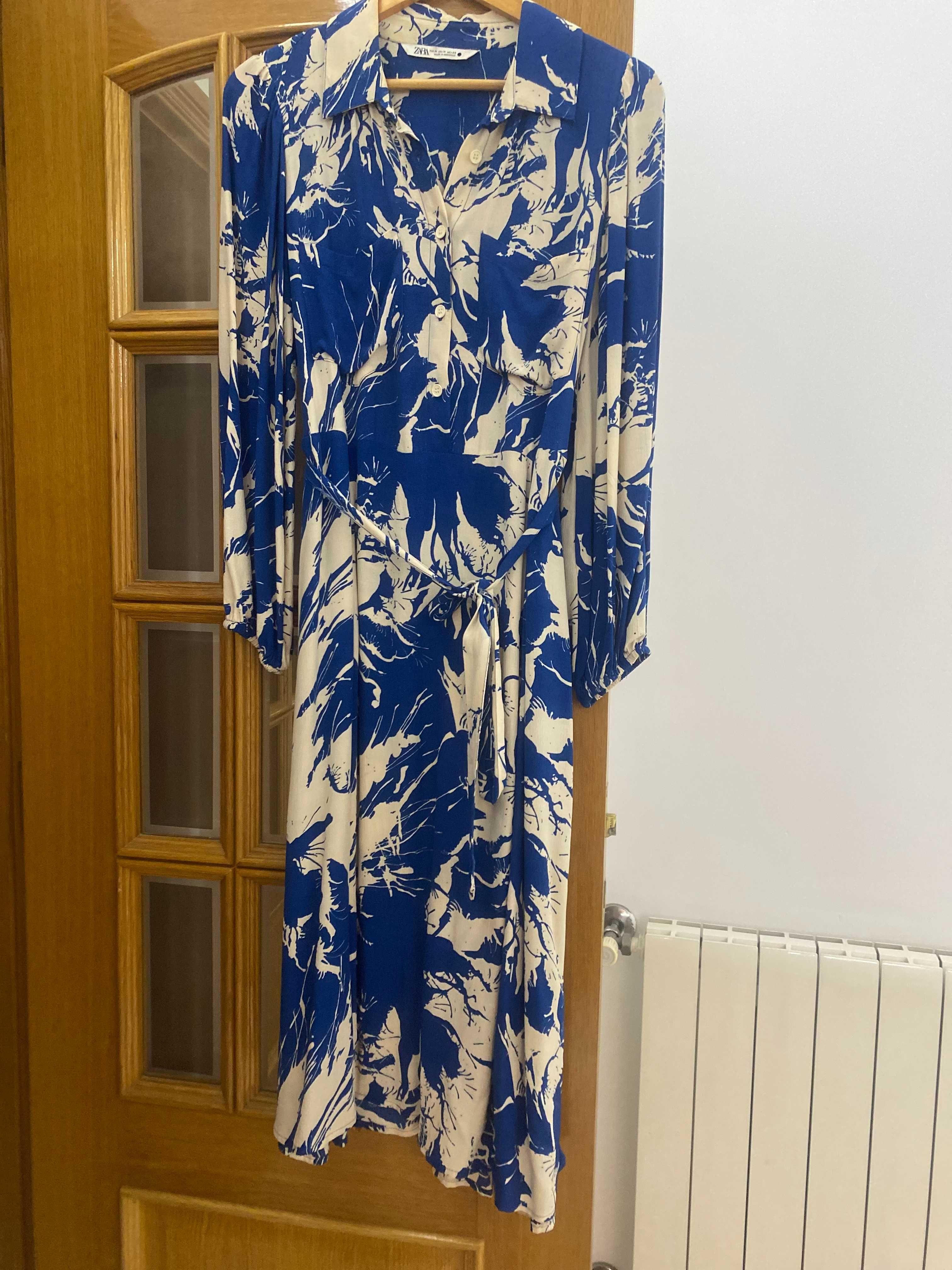 Vestido comprido Zara