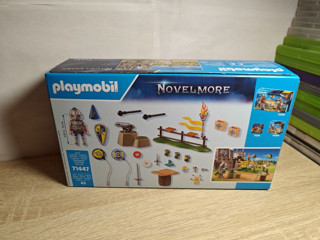 Playmobil 71447 Novelmore Przyjęcie Urodzinowe Rycerza NOWY ZAPLOMBOWA