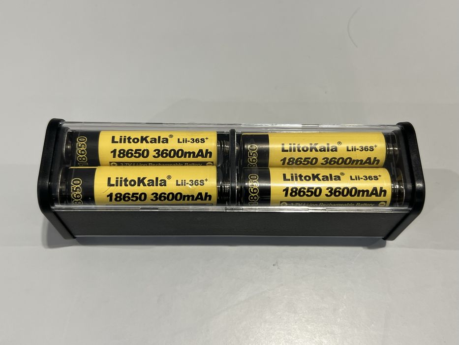 Повербанк c фонарем на элементах 18650 LiitoKala -  21000 / 29000 мАч