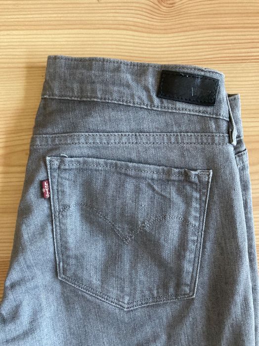 Siwe jeansy skinny lee