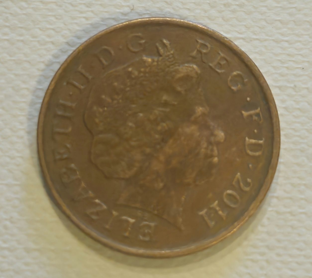 Elżbieta II moneta.
