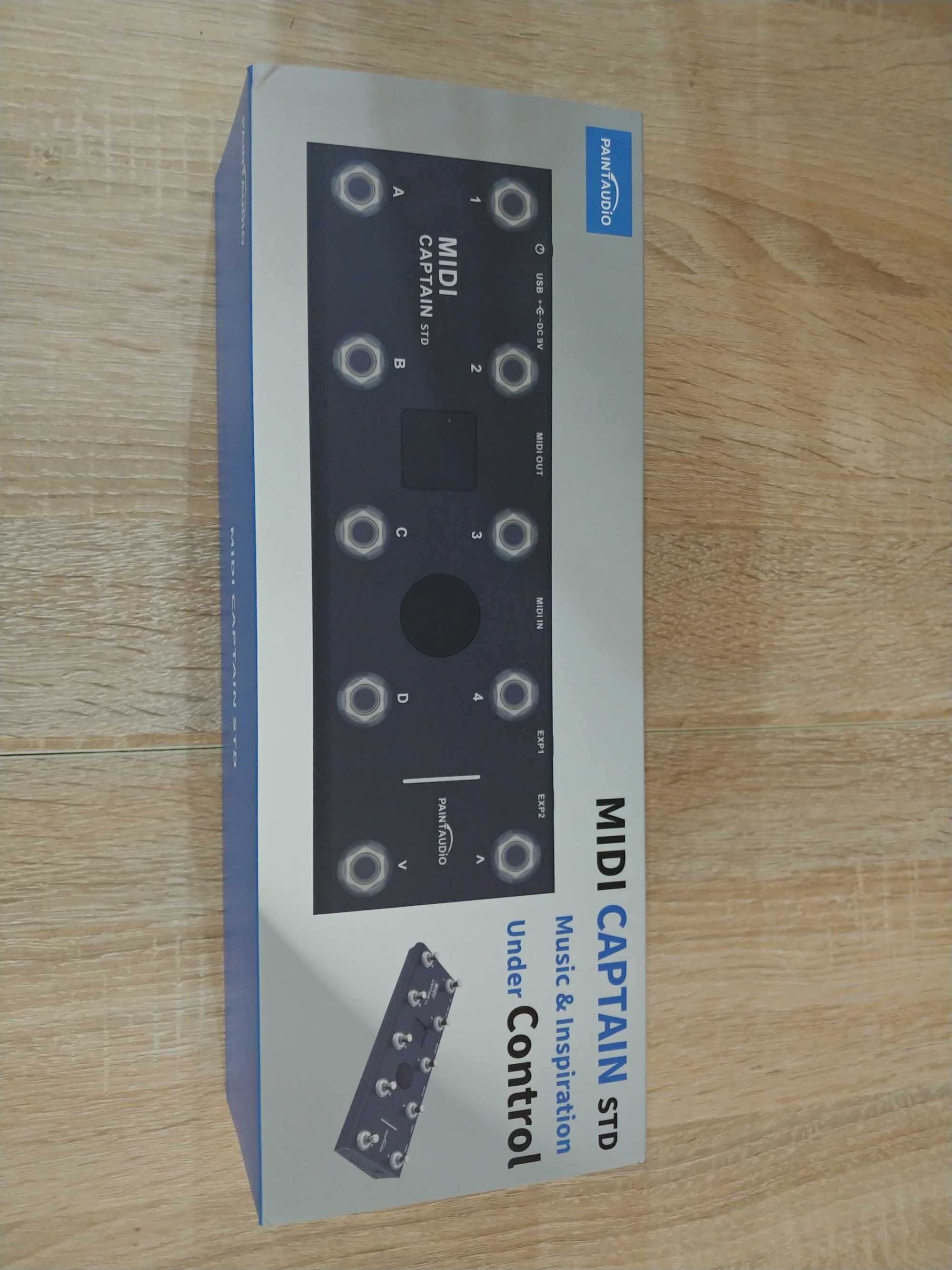 Paintaudio Captain Midi sterownik, kontroler nożny Kemper, Line6, DAW.