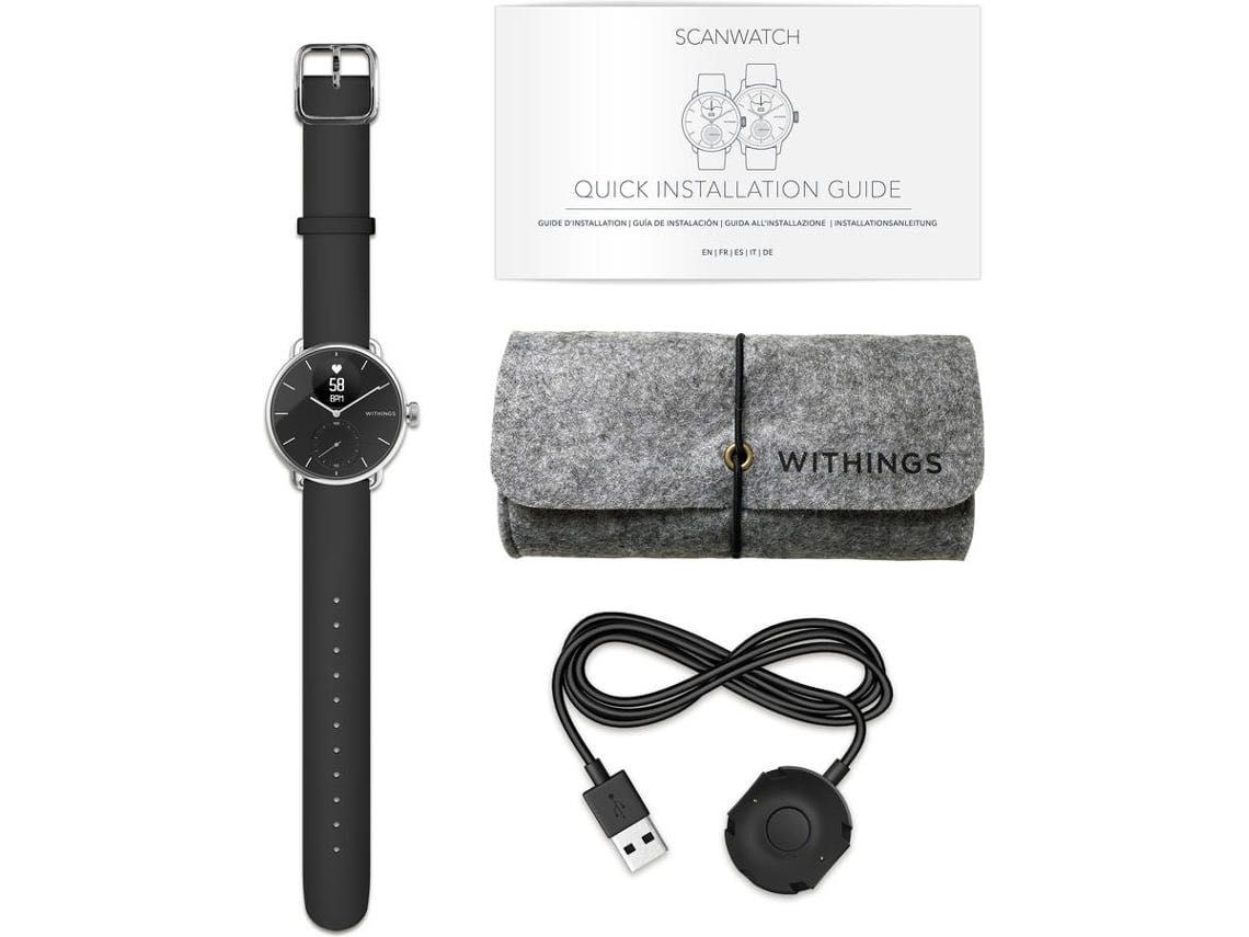 Relógio WITHINGS Scanwatch 38mm Monitorização de Saúde e Atividade