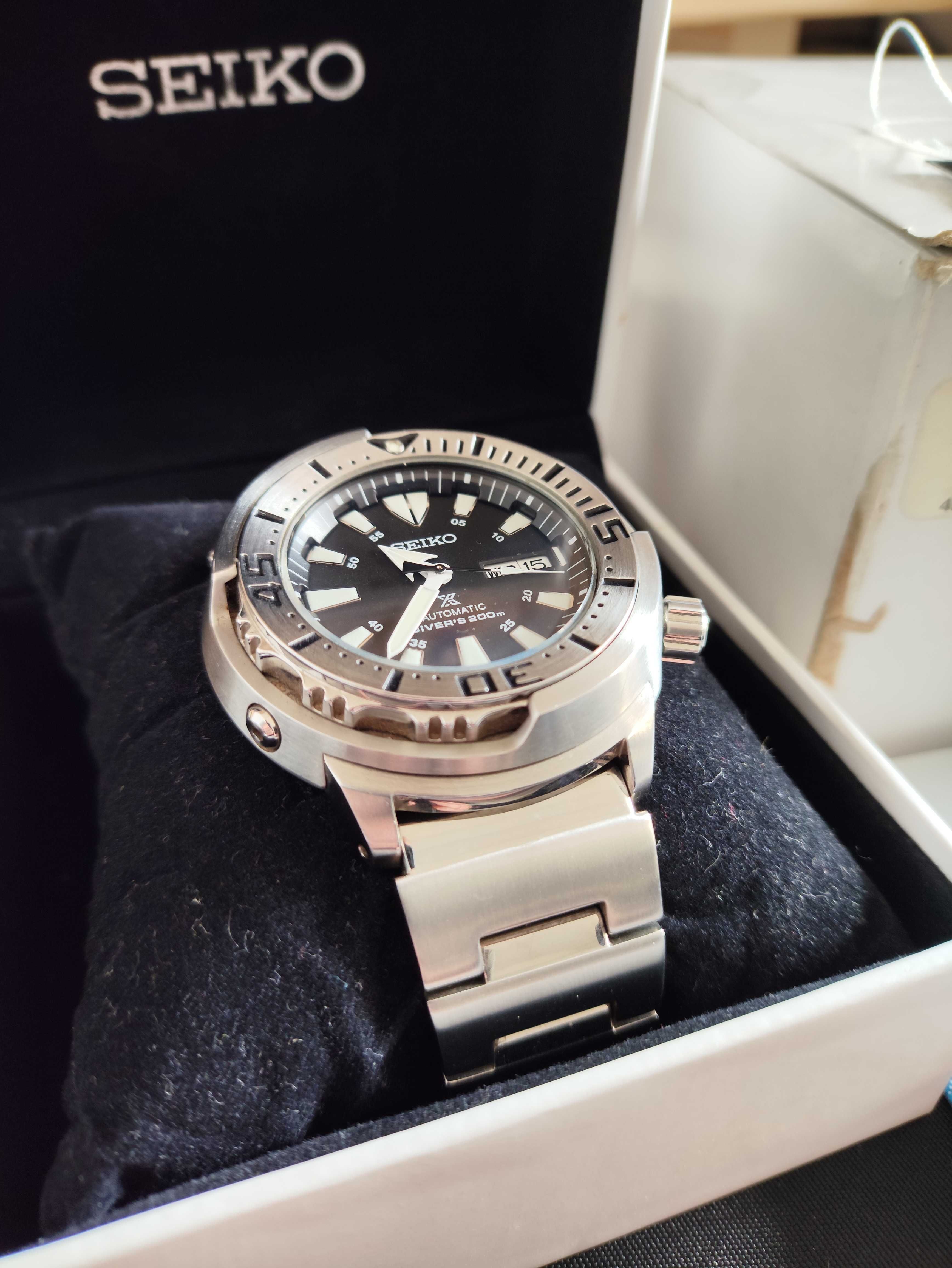 Relógio automático Seiko SRP637 Baby Tuna