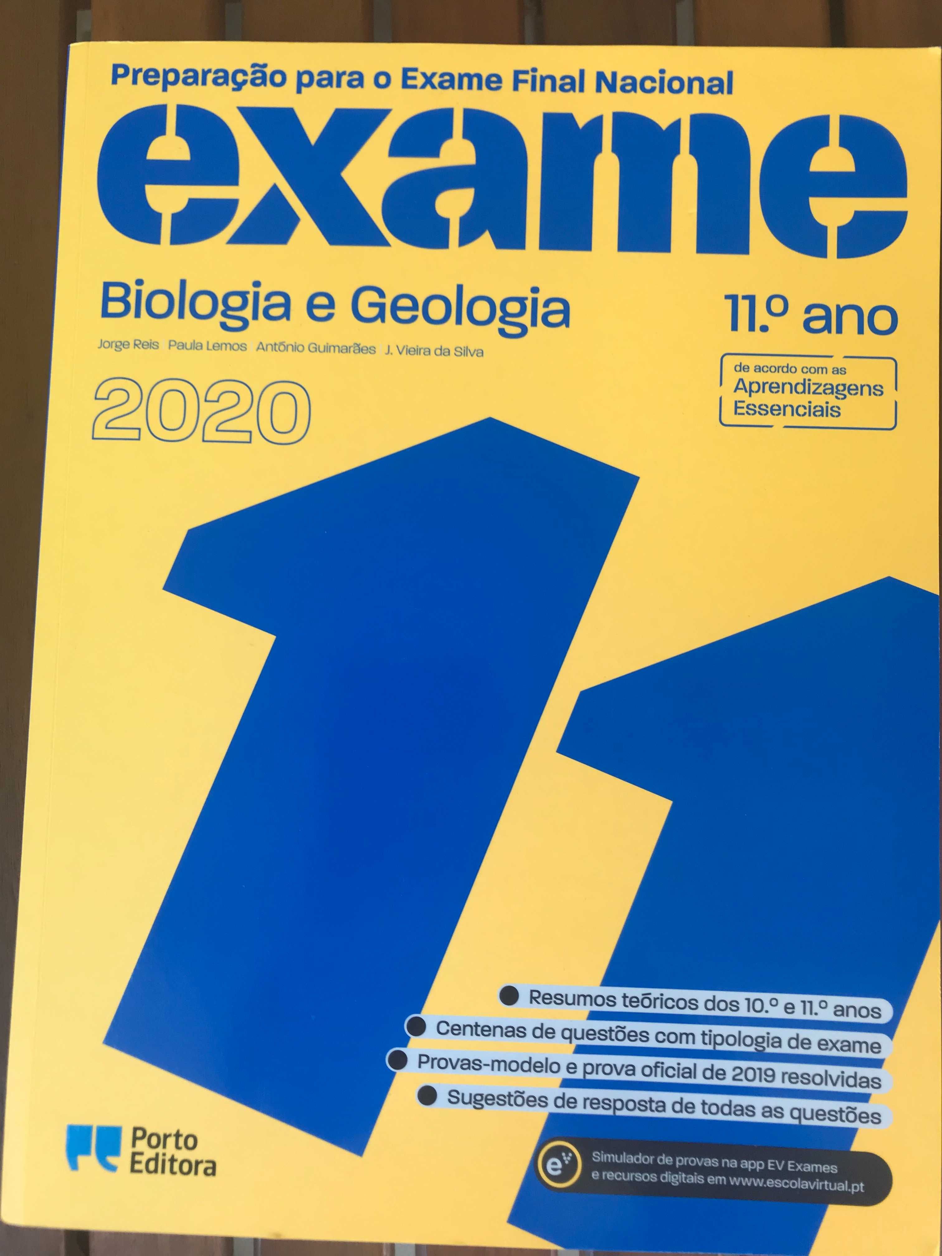 Livro de preparação para exame Biologia e Geologia 11º ano