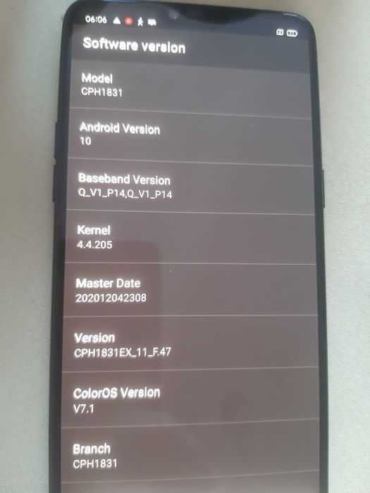 Telefon OPPO R15 Pro 6/128 gb Dual Sim CPH1831 Android 10 blokada
