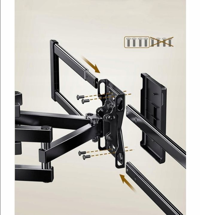 uchwyt ścienny do telewizora tv 37-75" do 45kg alphamount aplf6 x