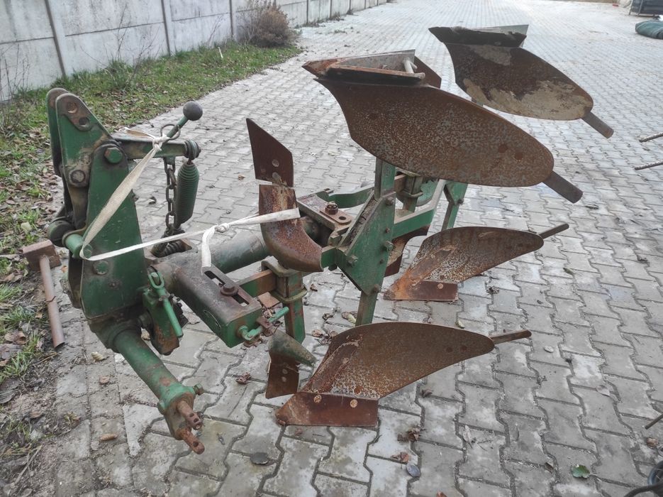 Pług 2 skibowy obrotowy pługi dwójki 3 zagonowe