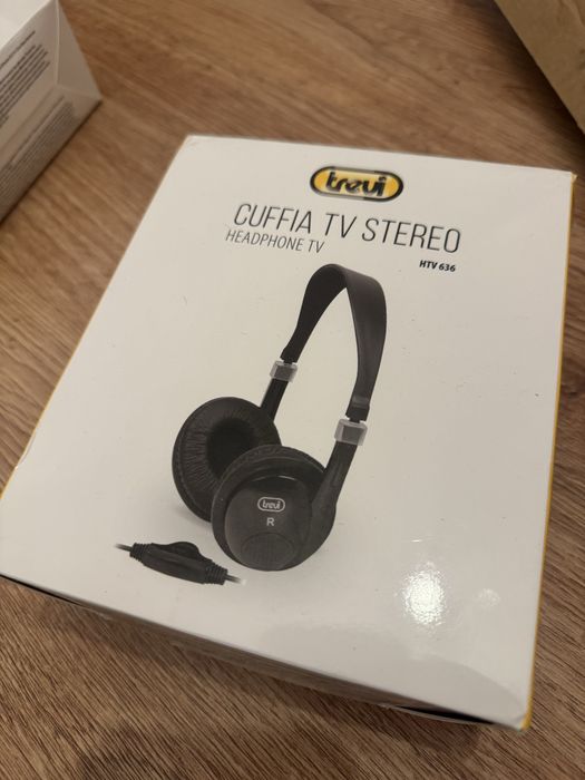 Słuchawki przewodowe nauszne Trevi HTV 636