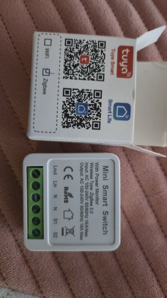 Контроллер Zigbee 220v, смарт выключатель, умный дом