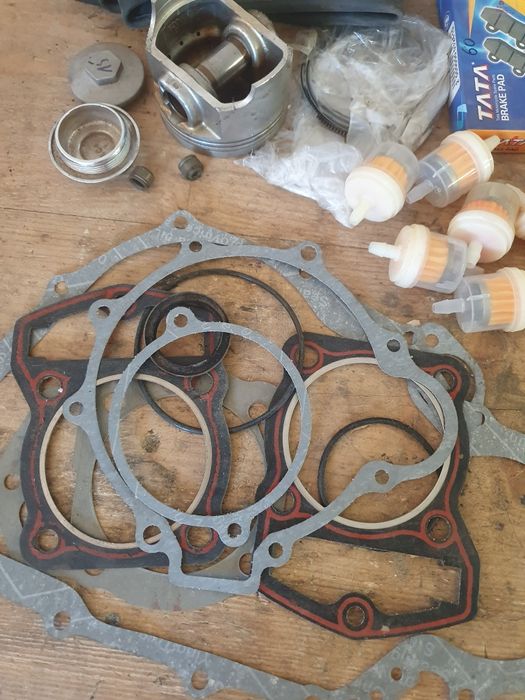 Залишки від мотоцикла