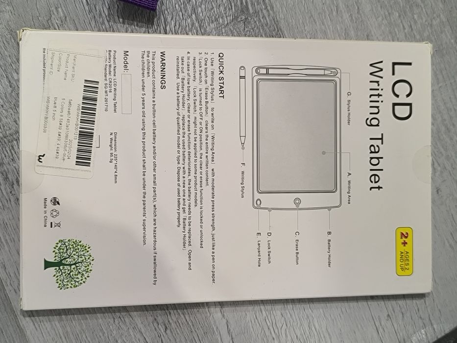 Tablet do pisania LCD
