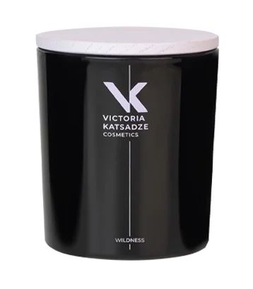 Ароматична соєва свічка wildness victoria katsadze cosmetic