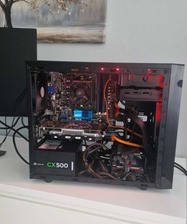 Pc completo AMD FX-6300 3.5ghz-8GB-120Gb +650GB-GTX 1051 Ti 4GB