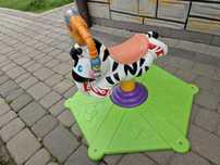 Fisher price zebra skoczek